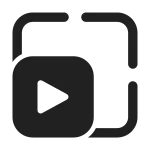 Resize Video SVG Icon